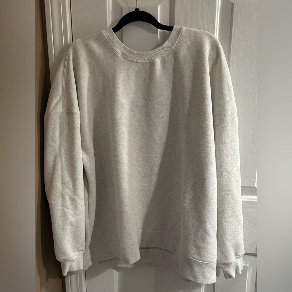 Classic Gray Sweatshirt/Tunic Top